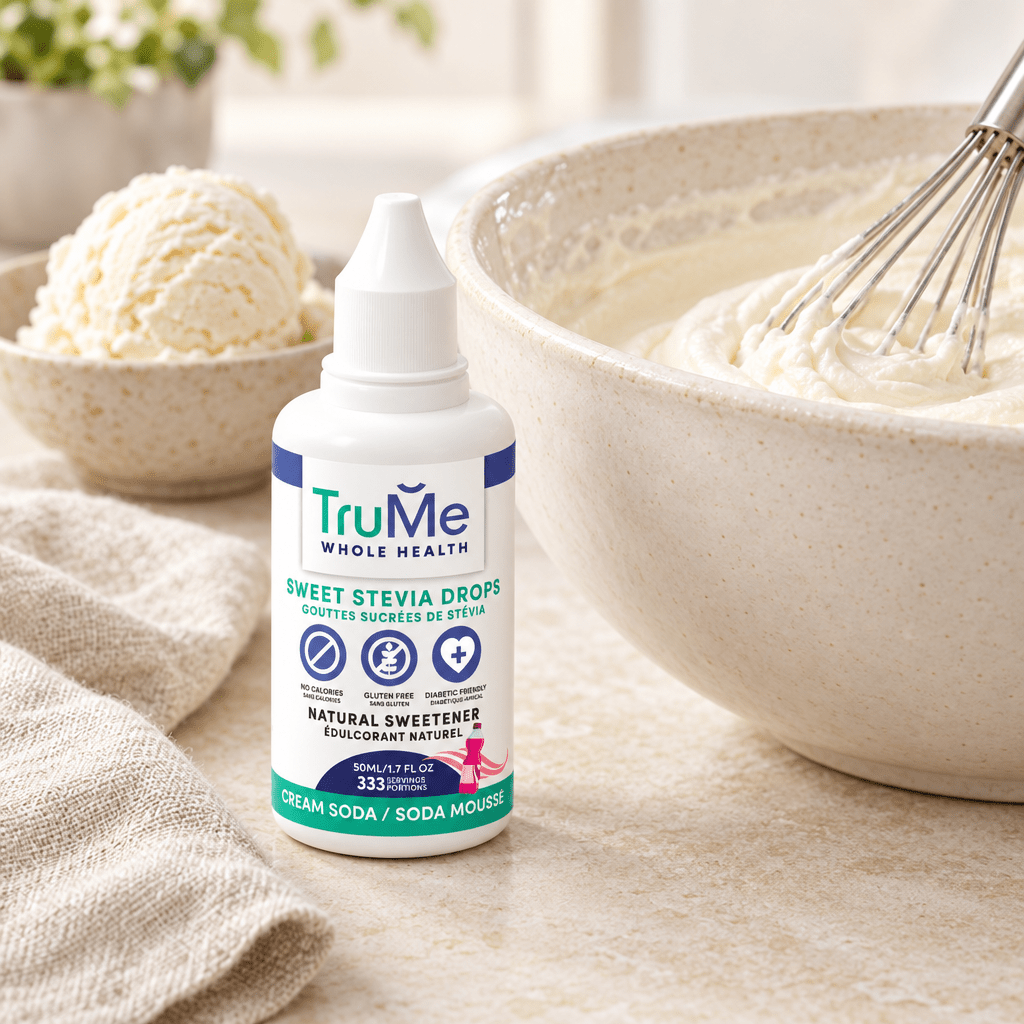 Keto Cream Soda Stevia Drops - Zero Carb Liquid Sweetener - TruMe Wellness