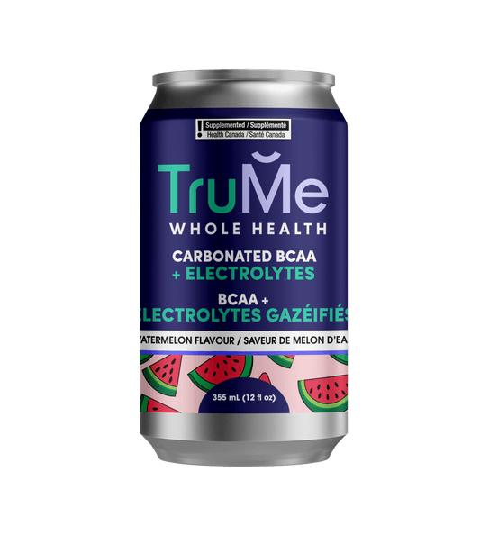 Sparkling BCAA’s with Electrolytes - WATERMELON - TruMe Wellness