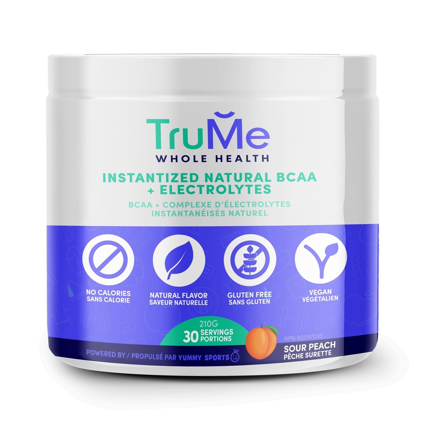 BCAA’s -Sour Peach - TruMe Wellness