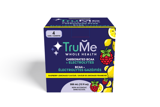 BCAA pétillants avec électrolytes - LIMONADE À LA FRAMBOISE