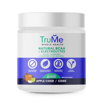 BCAA Powder with Electrolytes - Apple Cider - TruMe Wellness