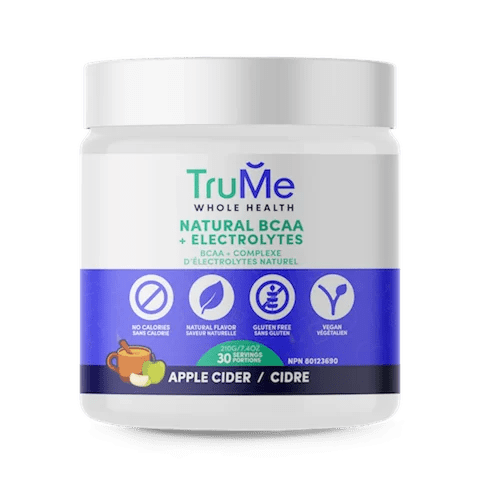 BCAA Powder with Electrolytes - Apple Cider - TruMe Wellness
