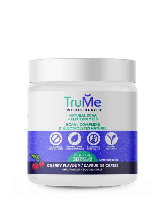 BCAA Powder with Electrolytes - Cherry - TruMe Wellness