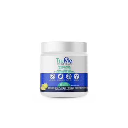 BCAA Powder with Electrolytes - Ginger Lime - TruMe Wellness