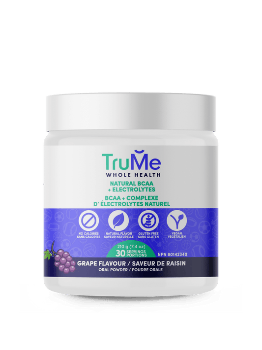 BCAA Powder with Electrolytes - Grape - TruMe Wellness