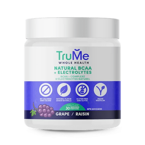 BCAA Powder with Electrolytes - Grape - TruMe Wellness