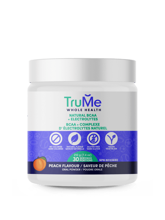 BCAA Powder with Electrolytes - Peach - TruMe Wellness
