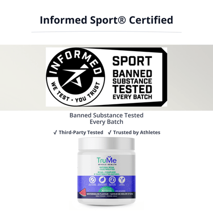BCAA Powder with Electrolytes - Watermelon - TruMe Wellness