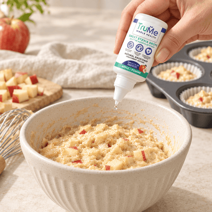 Keto Apple Stevia Drops - Zero Carb Liquid Sweetener - TruMe Wellness
