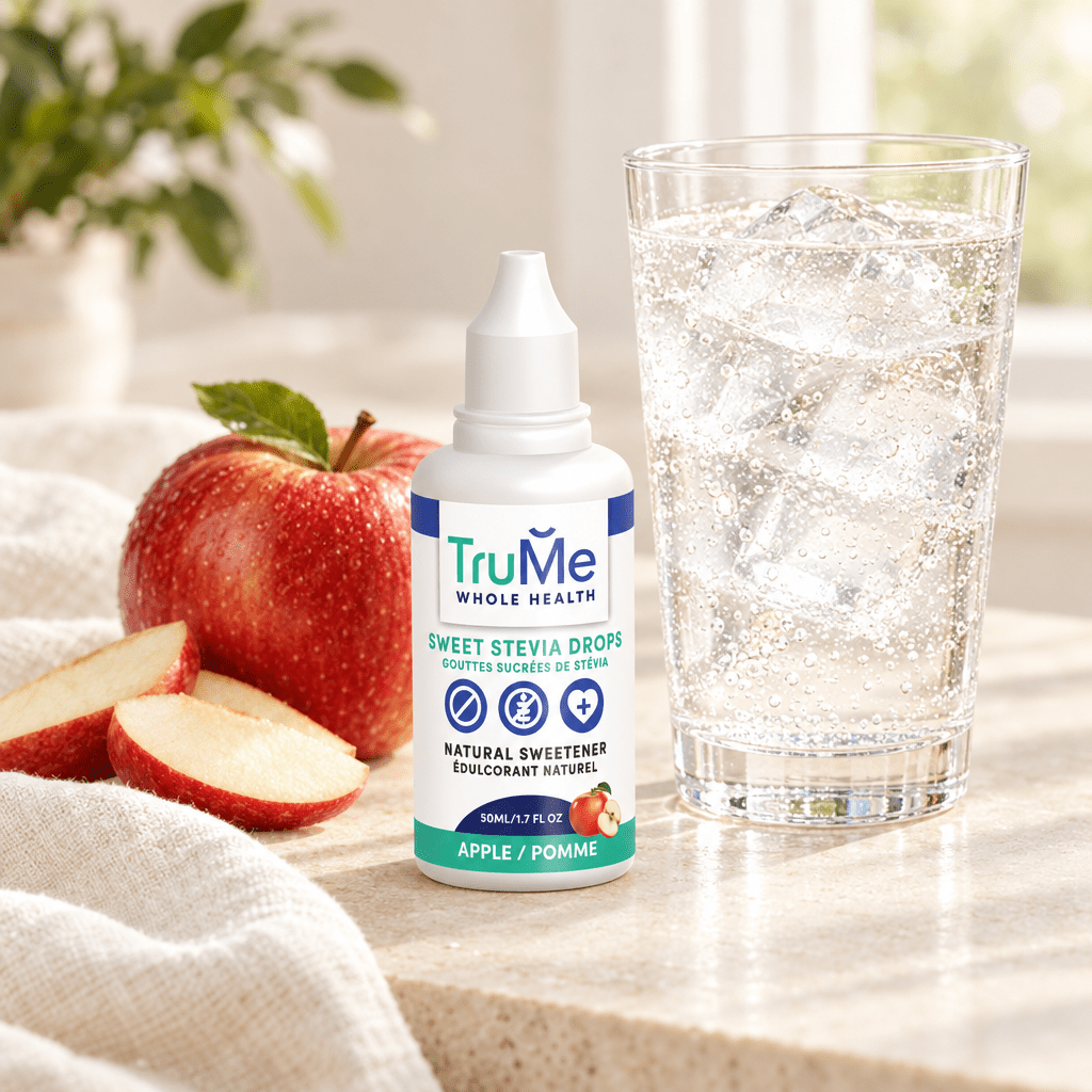 Keto Apple Stevia Drops - Zero Carb Liquid Sweetener - TruMe Wellness