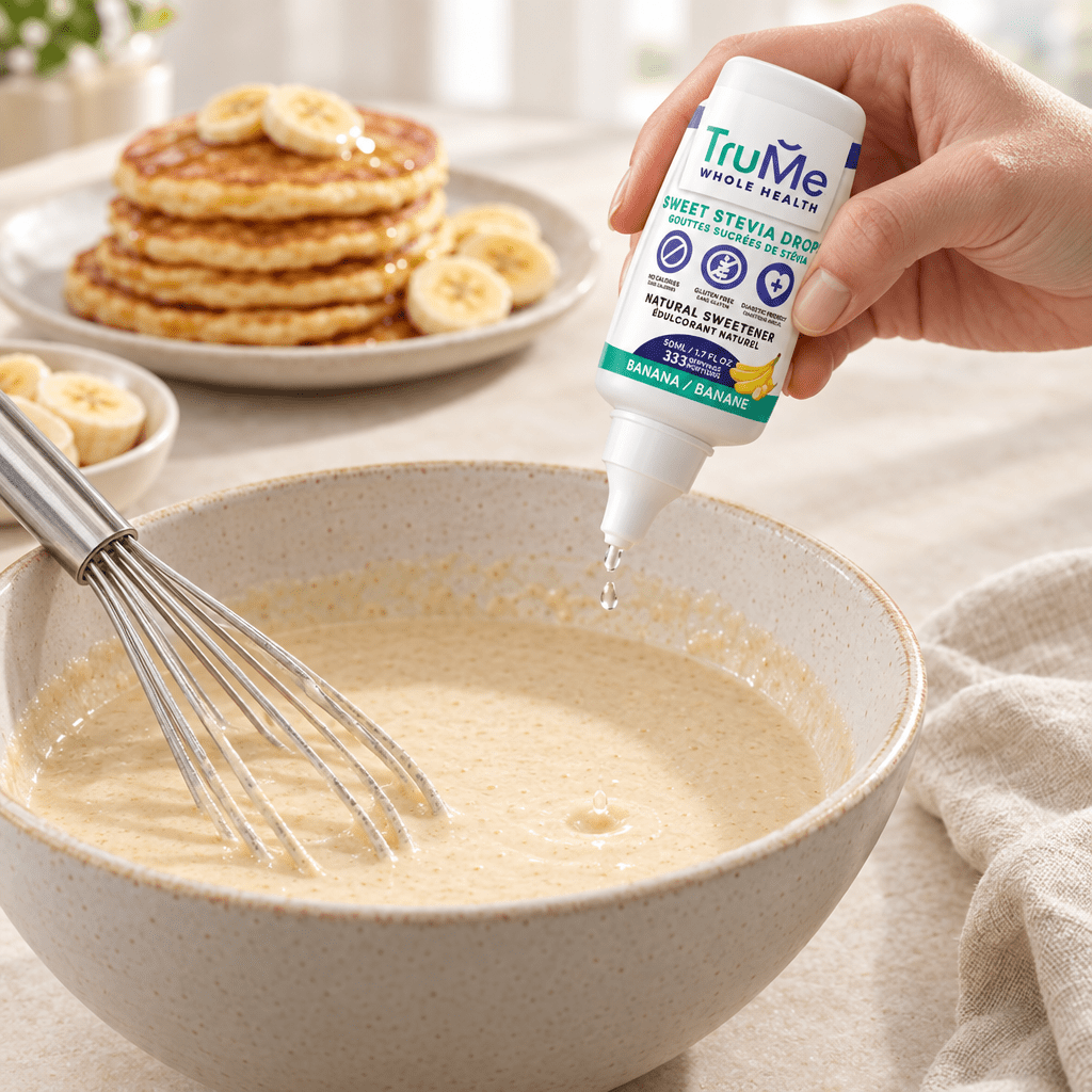Keto Banana Stevia Drops - Zero Carb Liquid Sweetener - TruMe Wellness