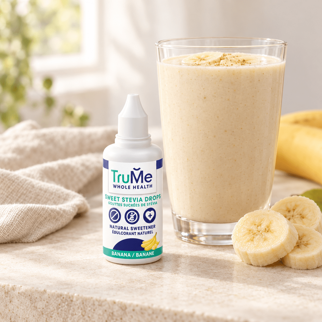 Keto Banana Stevia Drops - Zero Carb Liquid Sweetener - TruMe Wellness