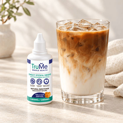 Keto Caramel Stevia Drops - Zero Carb Liquid Sweetener - TruMe Wellness