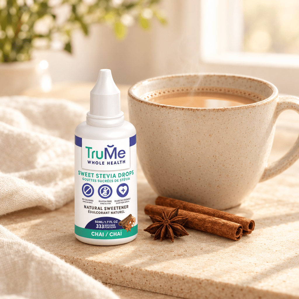 Keto Chai Stevia Drops - Zero Carb Liquid Sweetener - TruMe Wellness