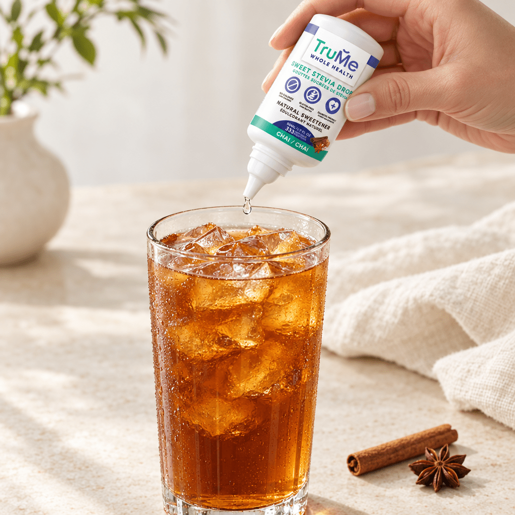 Keto Chai Stevia Drops - Zero Carb Liquid Sweetener - TruMe Wellness