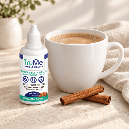 Keto Cinnamon Stevia Drops - Zero Carb Liquid Sweetener - TruMe Wellness