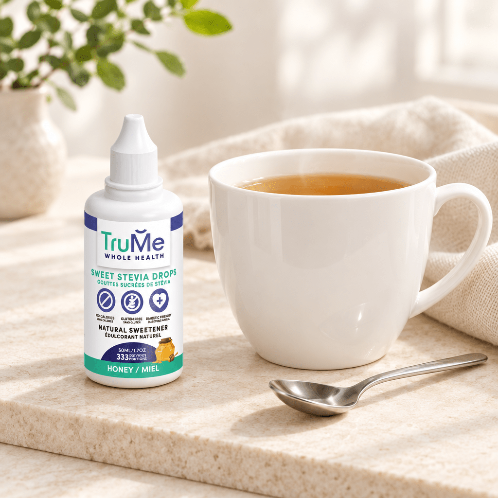 Keto Honey Stevia Drops - Zero Carb Liquid Sweetener - TruMe Wellness