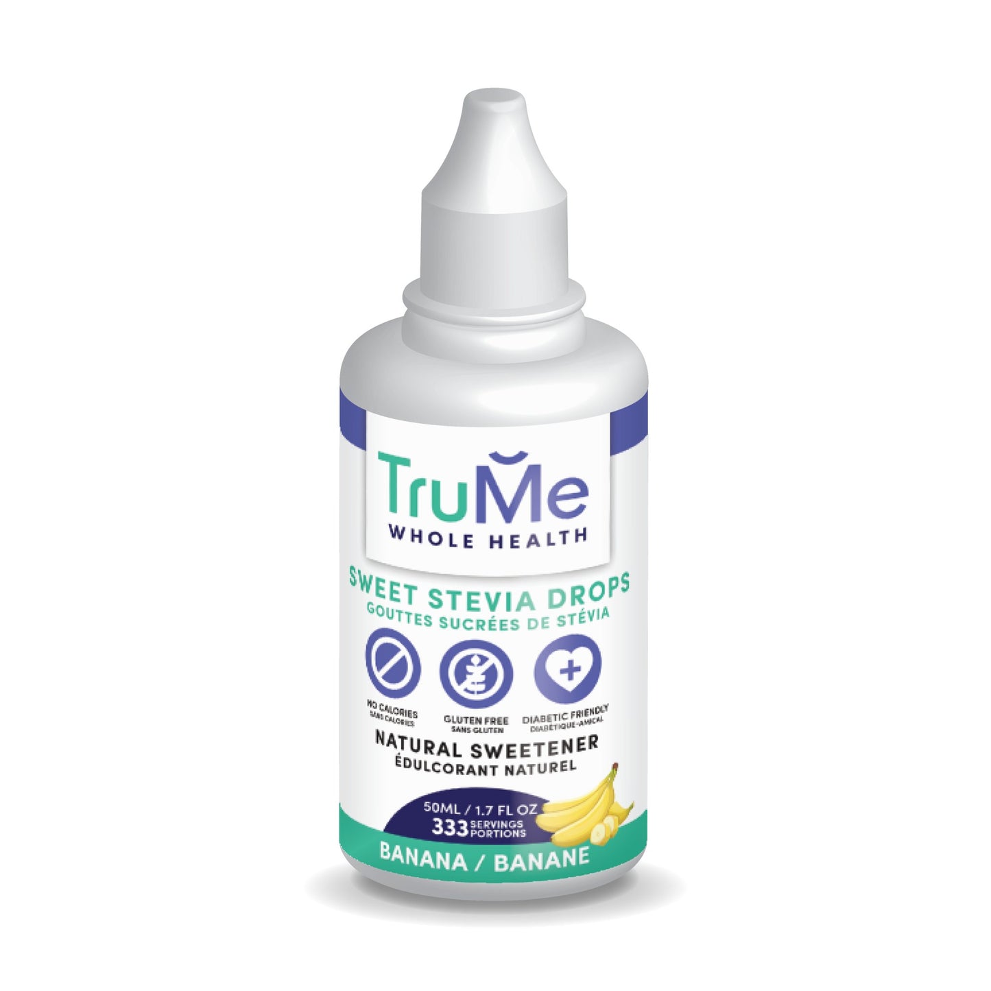 **New** Banana Sweet Stevia Drops - TruMe Wellness