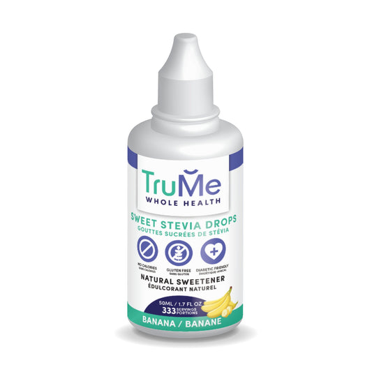 **New** Banana Sweet Stevia Drops - TruMe Wellness