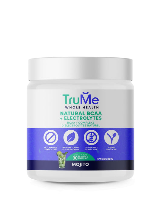 **New**BCAA Amino Acid Supplement with Electrolytes - Mojito - TruMe Wellness