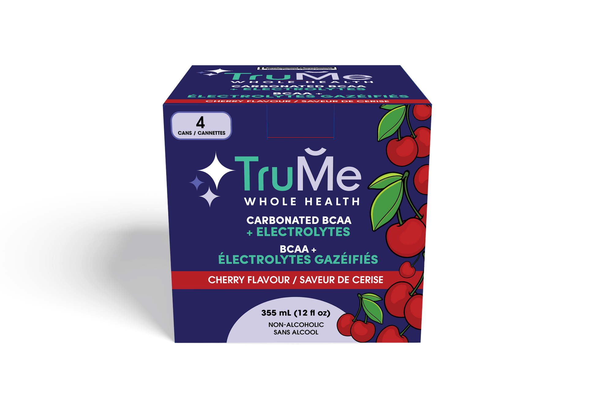 Sparkling BCAA’s with Electrolytes - CHERRY - TruMe Wellness