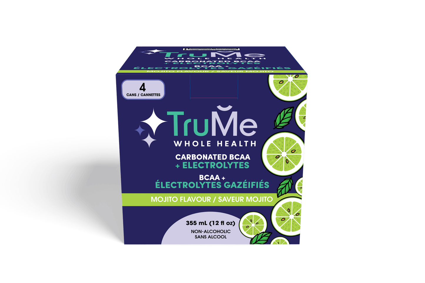 Sparkling BCAA’s with Electrolytes - MOJITO - TruMe Wellness
