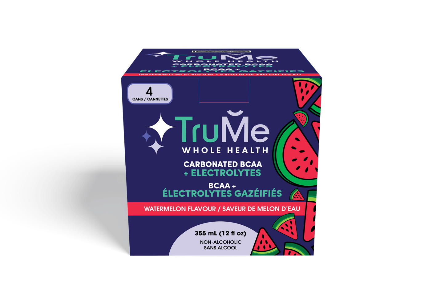 Sparkling BCAA’s with Electrolytes - WATERMELON - TruMe Wellness