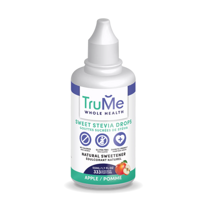 Sweet Stevia Drops - Apple - TruMe Wellness