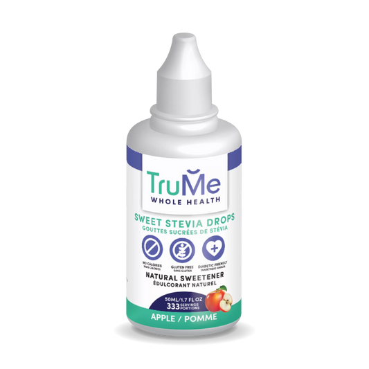 Sweet Stevia Drops - Apple - TruMe Wellness