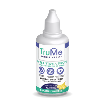 Sweet Stevia Drops - Banana - TruMe Wellness