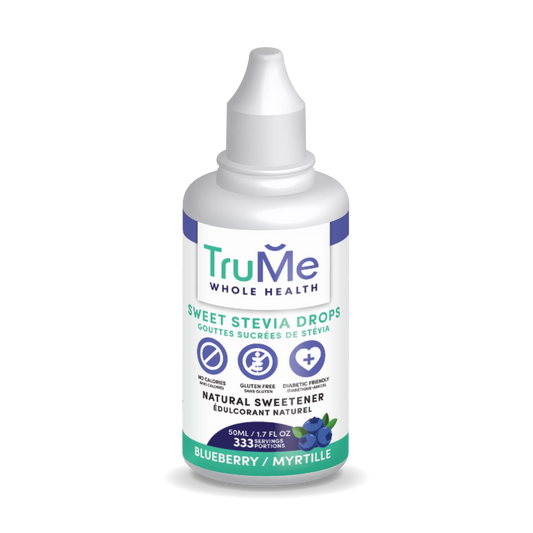 Sweet Stevia Drops - Blueberry - TruMe Wellness