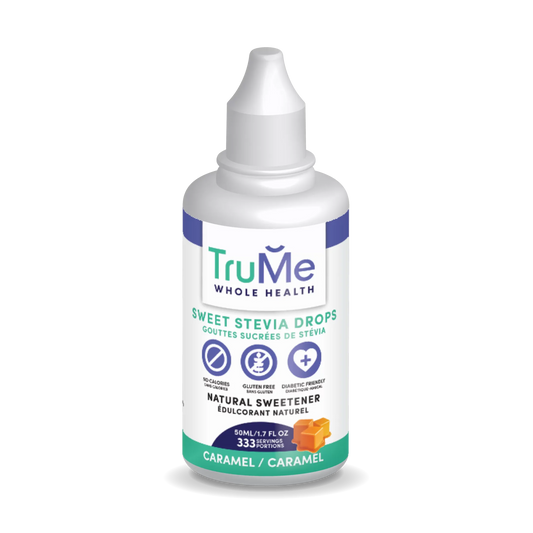 Sweet Stevia Drops - Caramel - TruMe Wellness