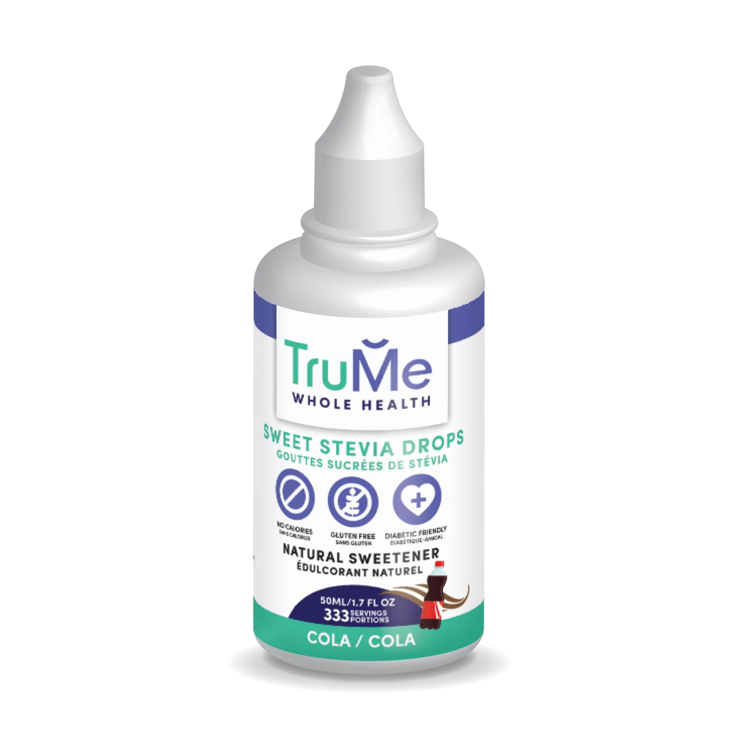 Sweet Stevia Drops - Cola - TruMe Wellness
