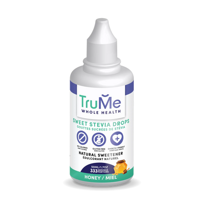 Sweet Stevia Drops - Honey - TruMe Wellness