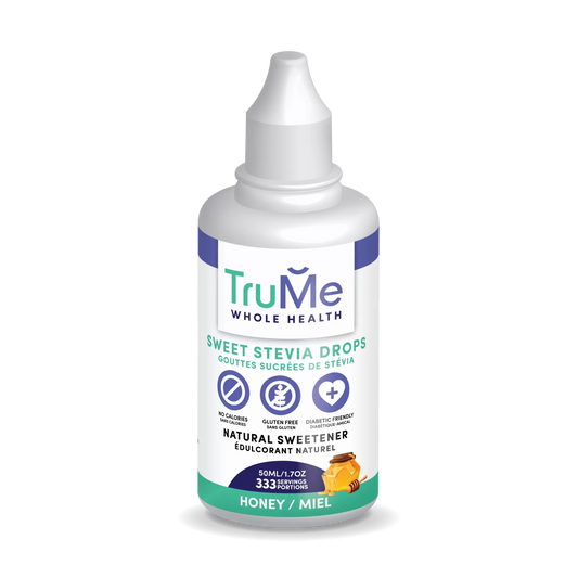 Sweet Stevia Drops - Honey - TruMe Wellness