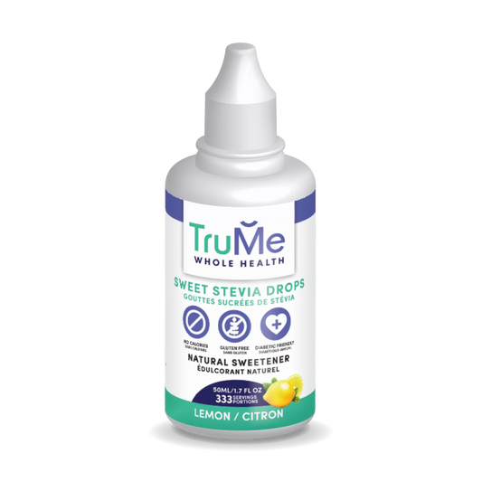 Sweet Stevia Drops - Lemon - TruMe Wellness