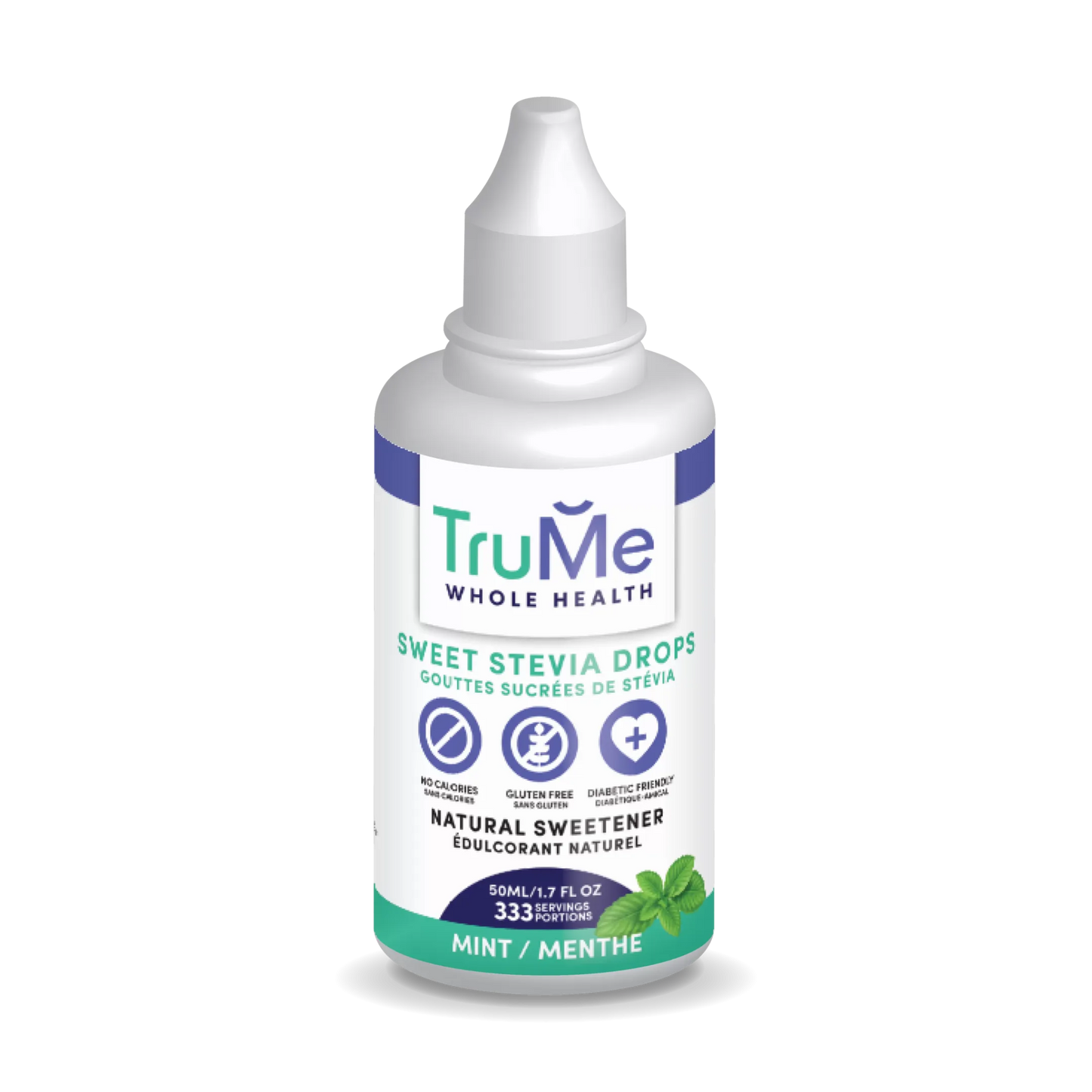 Sweet Stevia Drops - Mint - TruMe Wellness