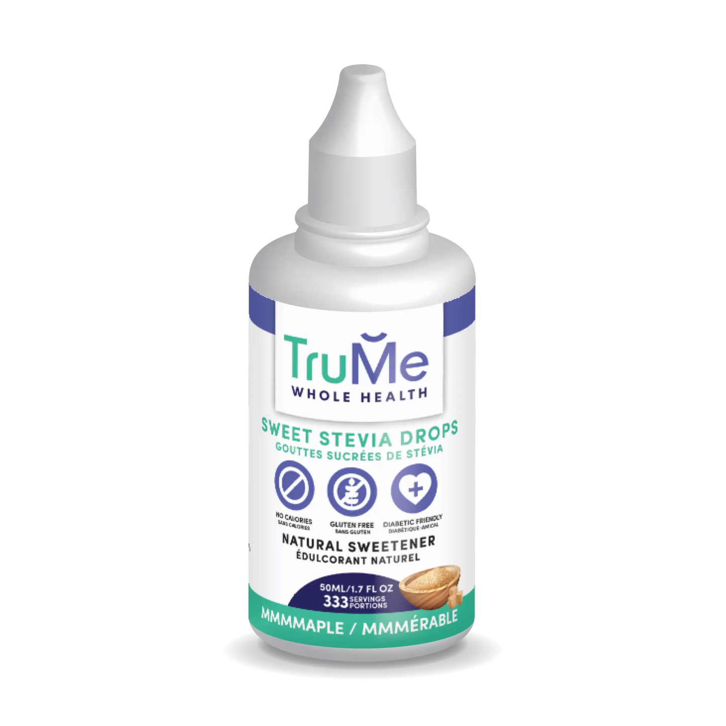 Sweet Stevia Drops - Mmmaple - TruMe Wellness