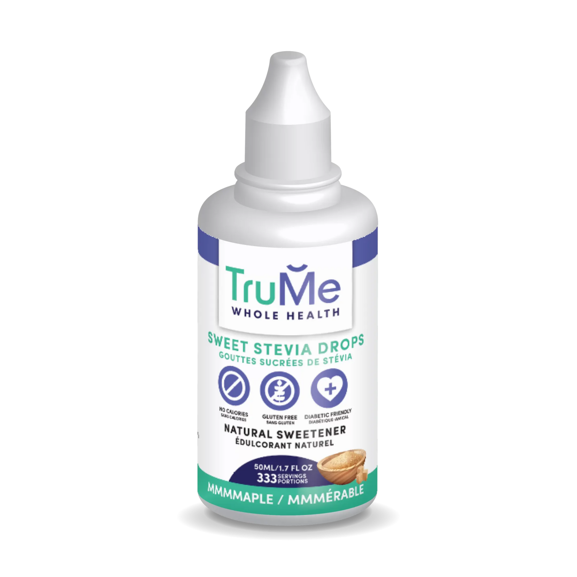 Sweet Stevia Drops - Mmmaple - TruMe Wellness
