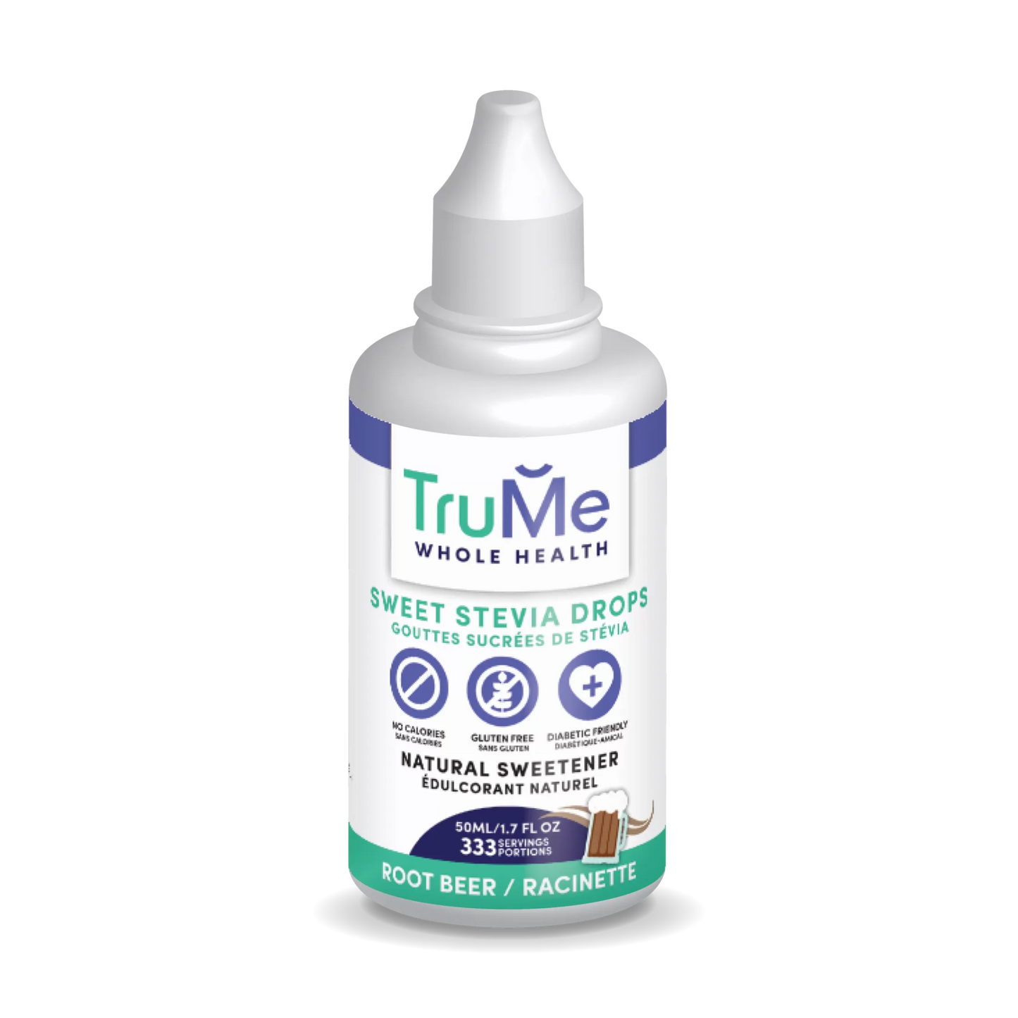 Sweet Stevia Drops - Root Beer - TruMe Wellness