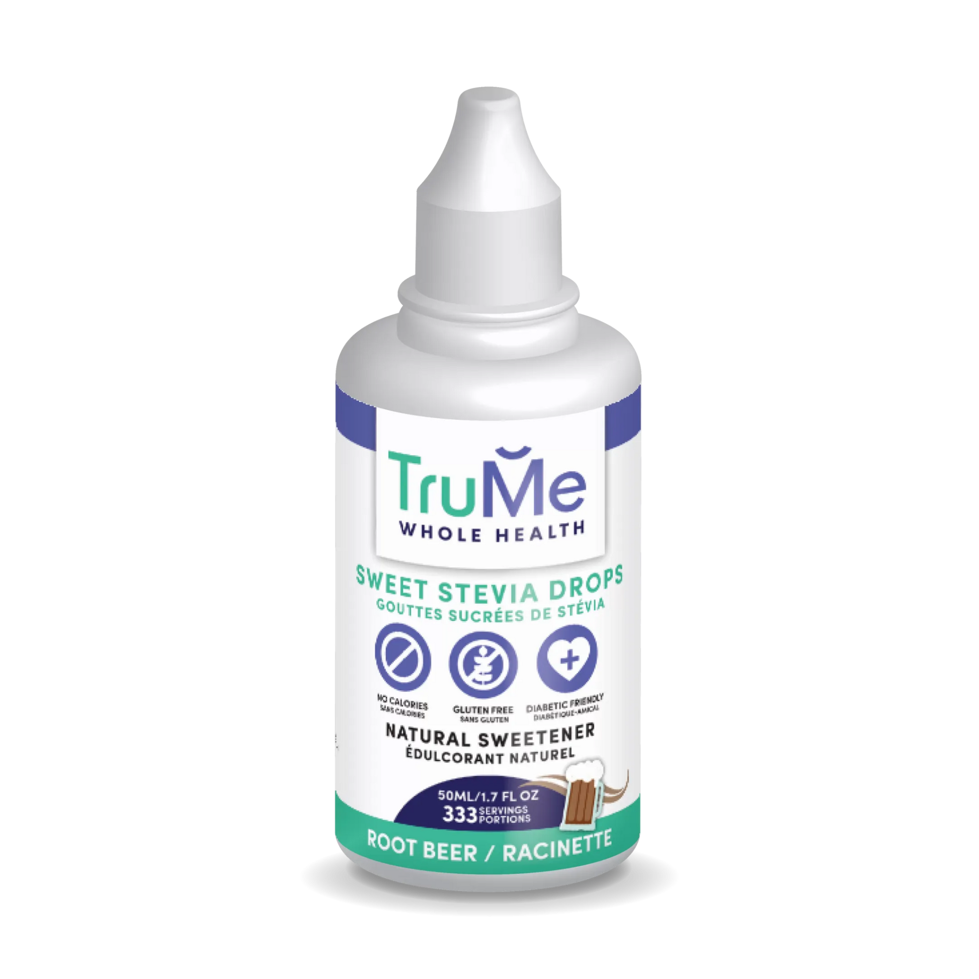 Sweet Stevia Drops - Root Beer - TruMe Wellness