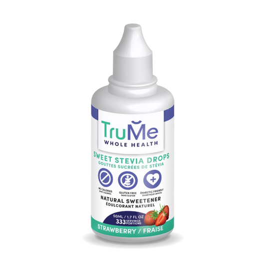 Sweet Stevia Drops - Strawberry - TruMe Wellness