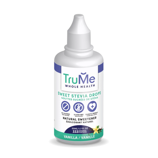 Sweet Stevia Drops - Vanilla - TruMe Wellness