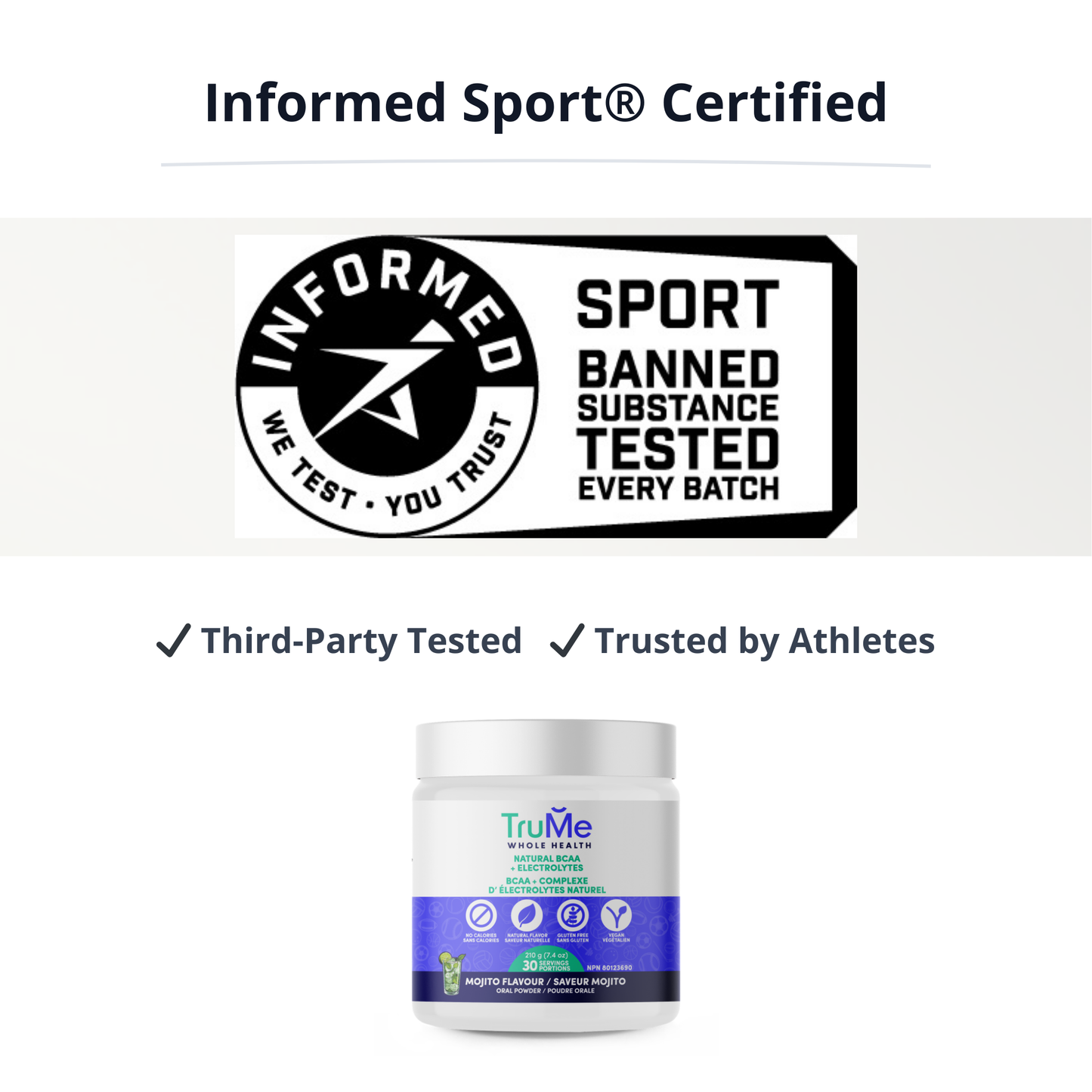 BCAA Amino Acid Supplement with Electrolytes - Mojito (Case of 12)