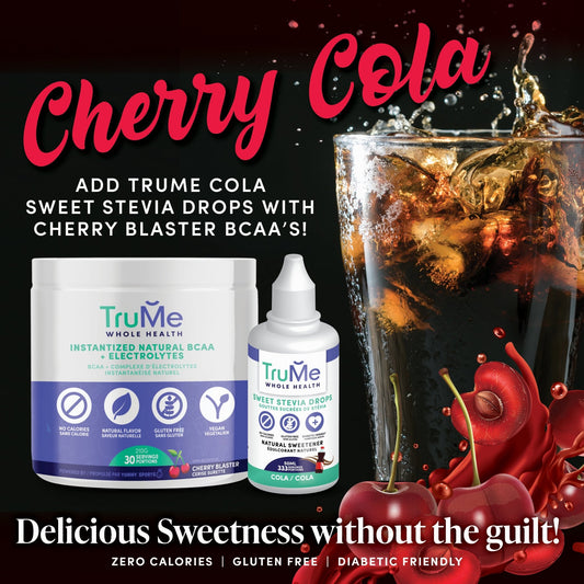 Cherry Cola pack - Cherry BCAA + Cola Stevia Drops - TruMe Wellness