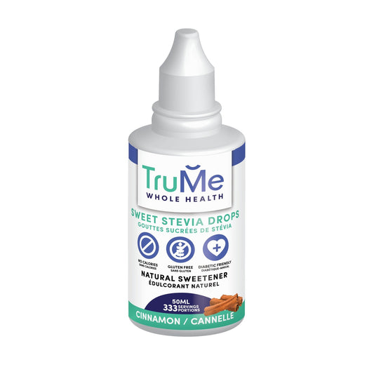 Sweet Stevia Drops- Cinnamon - TruMe Wellness