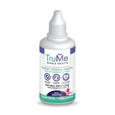 Sweet Stevia Drops - Cream Soda - TruMe Wellness