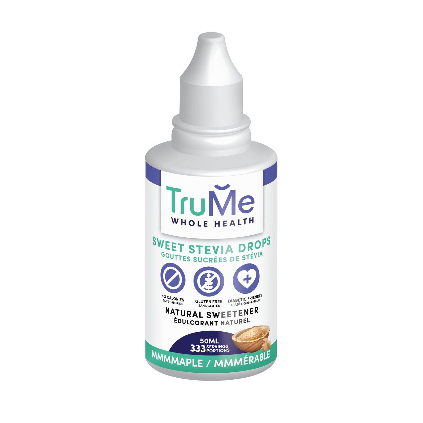 Sweet Stevia Drops - Mmmaple - TruMe Wellness